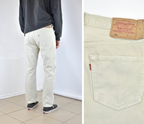 levis 501 beige denim jeans