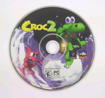 Croc 2 PC CD-ROM DISC ONLY Tested Working Free Shipping