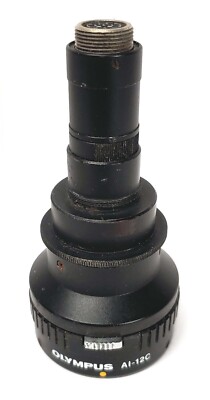 Olympus C-Mount Adapter AI-12C Connects TV Cameras to Fiberscopes + Borescopes