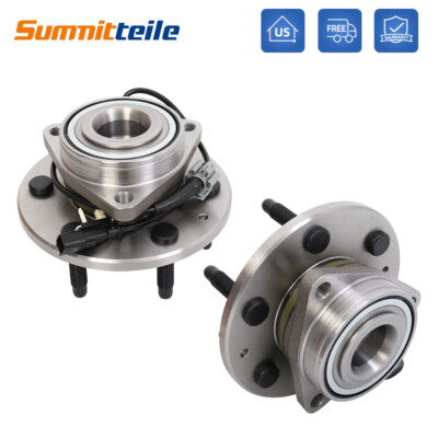 #ad Pair Front Wheel Hub Bearing For 2007 2013 Chevy Silverado GMC Sierra 1500 Tahoe $79.88