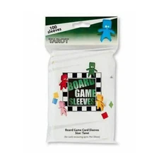 Dragon Shield Clear Front and Back Tarot Board Game 100 Sleeves 70 X 120 Mm