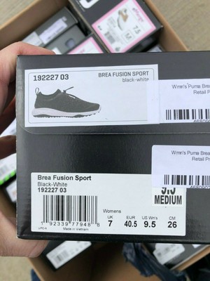 puma women's brea fusion sport golf shoes