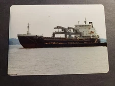 Cargo Ship DANIA Original Color Naval Photo 3" X 5"