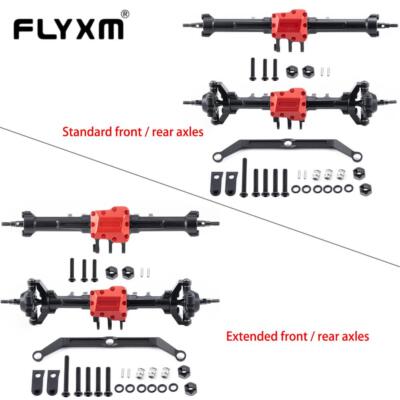 FLYXM Standard/Extended Front or Rear Complete Axle for RC Crawler Traxxas TRX4M