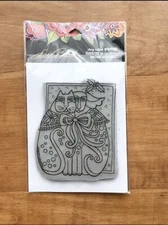 LAUREL BURCH RUBBER STAMPS CLING KINDRED HOLIDAY NEW cling STAMP