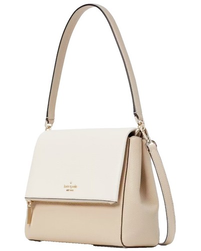 Kate Spade Emma Beige Pebbled Leather Small Backpack Bag  display picture 3