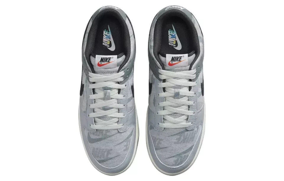 Nike Dunk Low SE Copy Paste DQ5015-063 GREY Men display picture 3