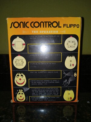 Vintage FLIPPO SONIC CONTROL Sound Activated Clown Head 1981 PARTS
