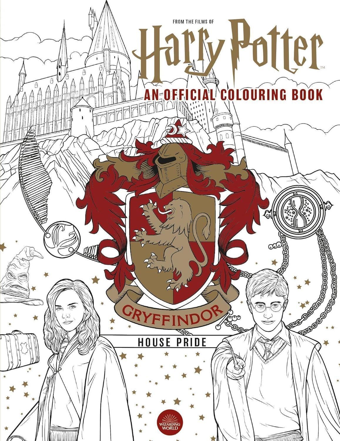 Harry Potter: Gryffindor House Pride: The Official Colouring Book