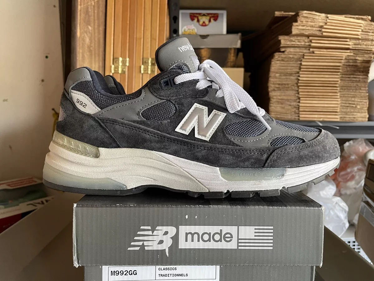 New Balance 992 Navy Gray 9D M992GG