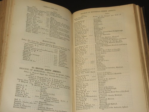 The Clergy List for 1883 1st Ed Church Benefices/Colonial/Missionary/Diocese - Picture 10 of 10