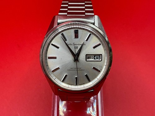 1966 SEIKO SPORTSMATIC DOLPHIN TROPICAL DIAL DAY DATE… - Gem