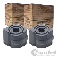 2X Febest Stabilager Buchse Gummilager Stabi Vorne Passend FüR CitroËN C2 C3