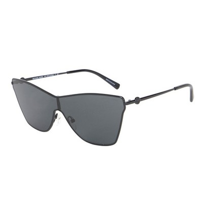 Michael Kors Black and Gray Sunglasses Michael Kors Anaheim M (57 - 18) with Grey lenses and Black  main image 3