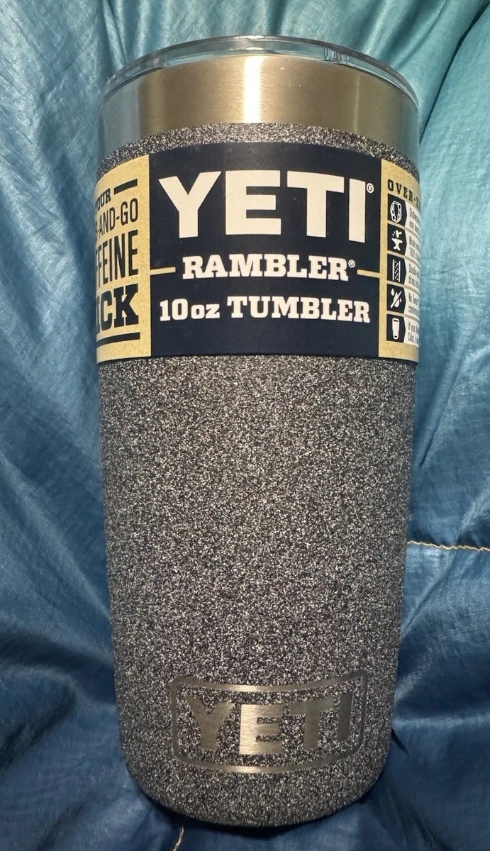NEW SOLD OUT LIMITED EDITION Yeti Rambler 10 oz Black Stone