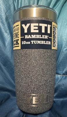 NEW SOLD OUT LIMITED EDITION Yeti Rambler 10 oz Black Stone
