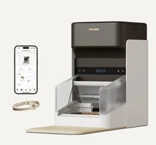 Petlibro  One RFID SMART Pet Cat Feeder Automatic Food Dispenser With Collar New