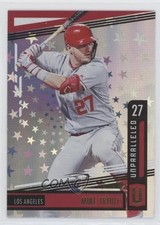 2020 Panini Chronicles Unparalleled Astral Mike Trout #24 7ut
