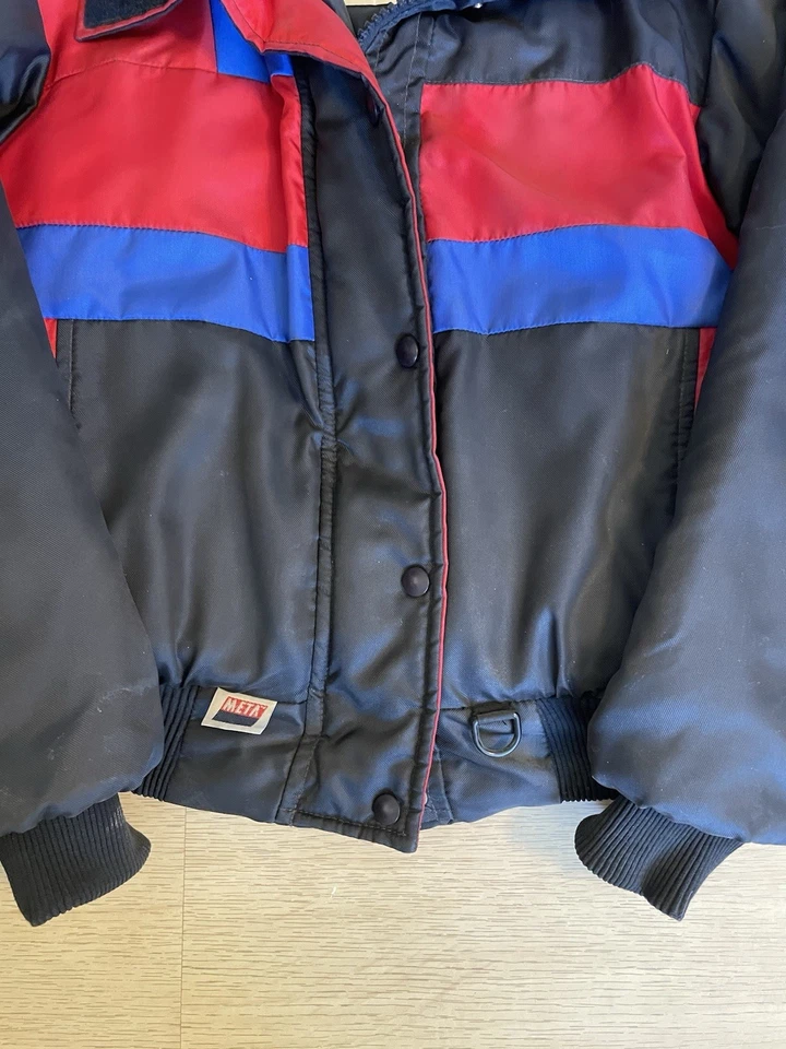 Vintage Mustang Snowmobile Jacket META Buoyant Snowmobile Wear Women’s Medium - Image 3 of 4