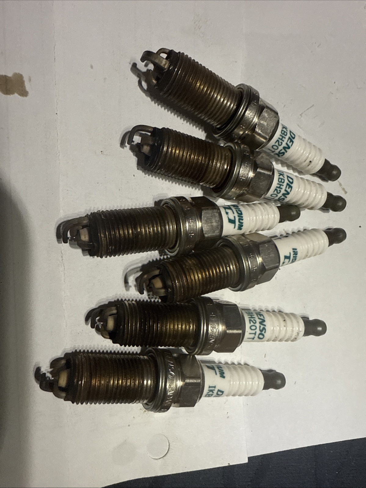 6 pc DENSO 4705 Iridium TT Spark Plugs for IKBH20TT 90919-01279 90919-01263 jl