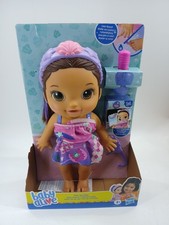 Baby Alive Glam Spa Baby Doll Mermaid Color Reveal Nails Makeup Missing Mask 