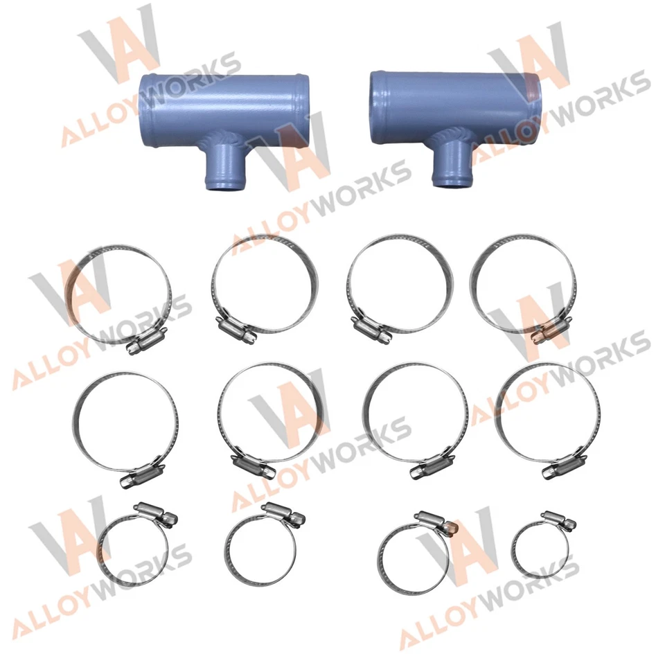 Kit de manguera de refrigerante de silicona para 01-05 Chevy Silverado GMC Sierra 2500 HD 3500 6,6 L Foto 4 de 4