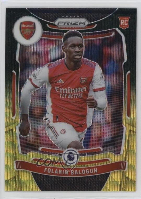 2021-22 Panini Prizm Premier League Multi-Color Prizm Folarin Balogun #208 1t1d