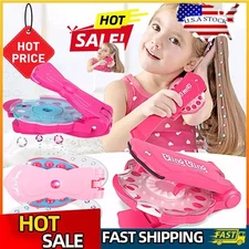 Shining Bling Diamond Hair Sparkle Stapler Machine Set Gems for Decor Girls Gift