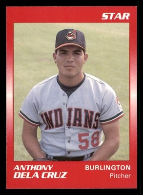 1989 Star #177 Anthony de la Cruz Burlington Indians
