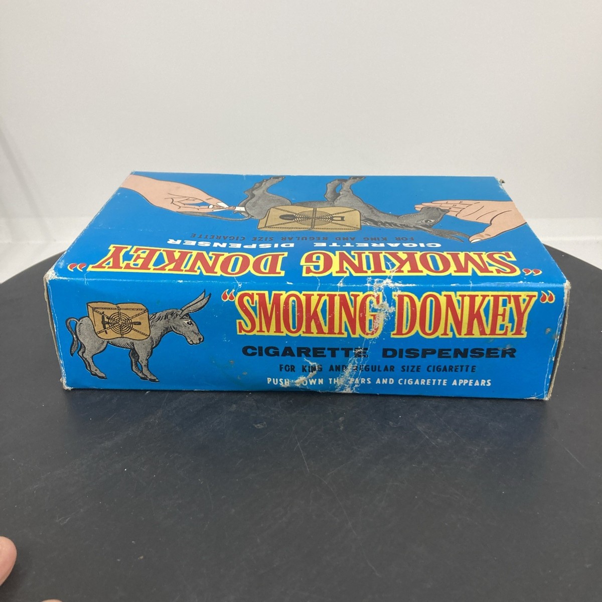 Smoking Mule Donkey Cigarette Dispenser Box Novelty Southwestern  Collectable 748