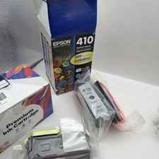 Epson 410, 410XL Black T410xl120 Ink Cartridges 8 Pack EXP 07/25 See Description