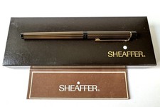 SHEAFFER REGENCY STRIPE SLIM, NIB GOLD 14…
