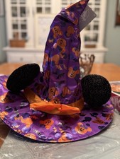 Girls Minnie Mouse Witch Hat Dress Up NEW Disney Parks Halloween Costume Mickey
