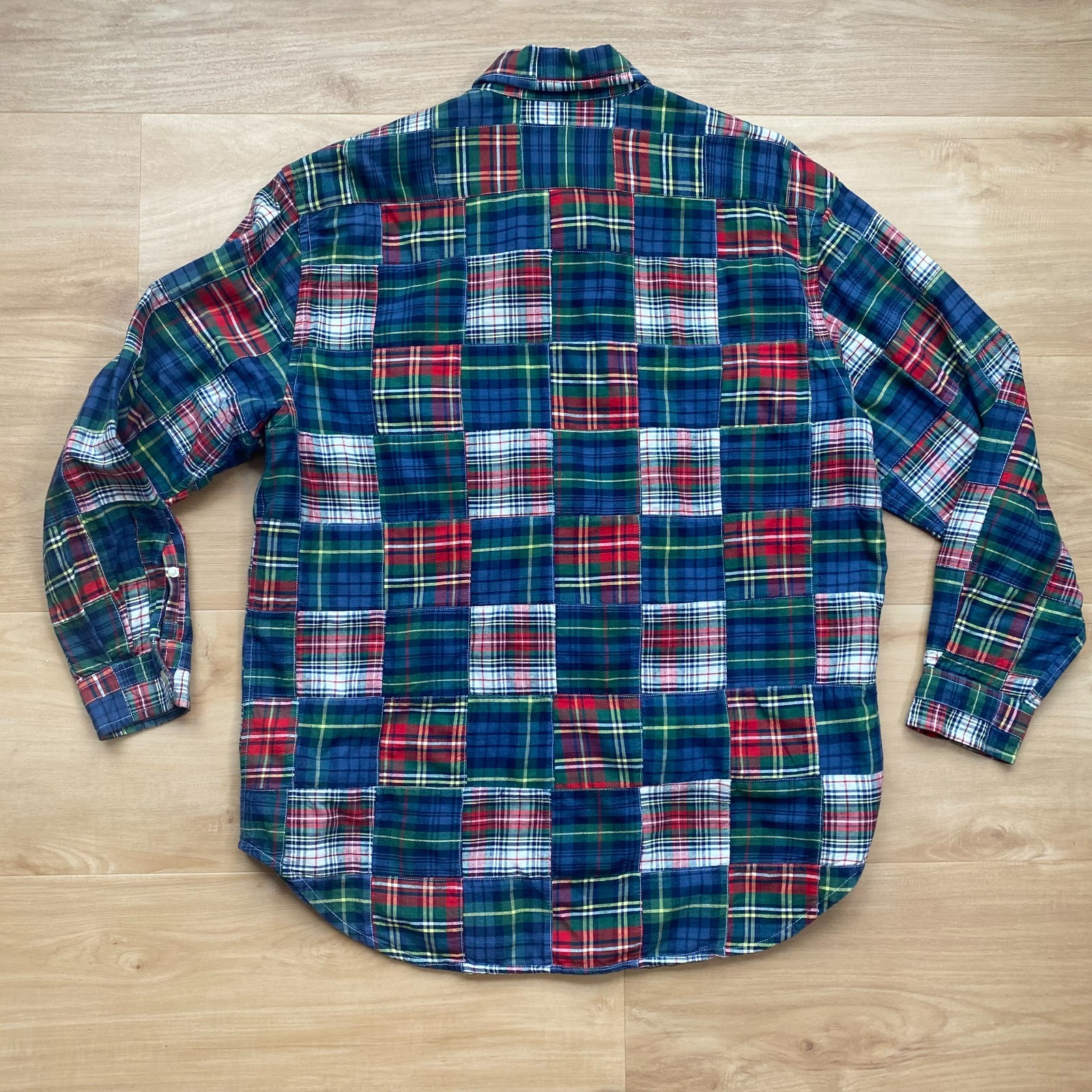 Ralph Lauren Women's Patchwork Button Up Madras P… - image 2