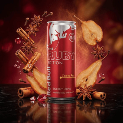 Red Bull The Ruby Edition Spiced Pear 250ml Import+0,25  Pfand