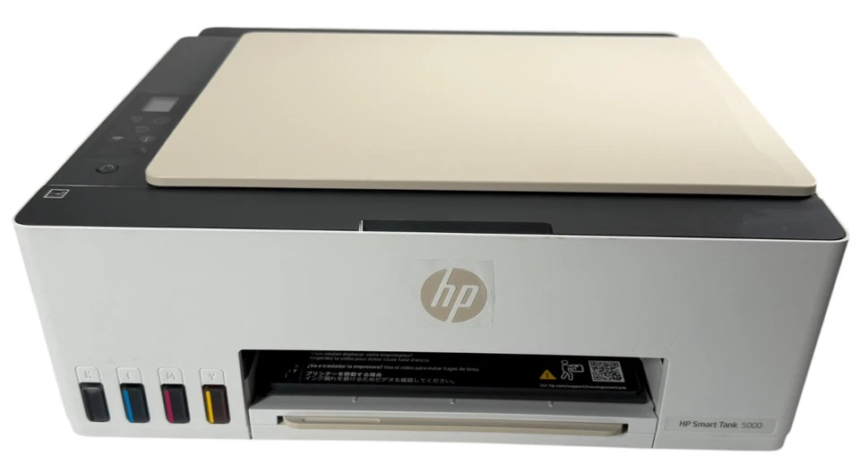 HP Smart Tank 5000 All-In-One Printer Copier Fax w/ Ink & Power Cable - READ - Image 2 of 4