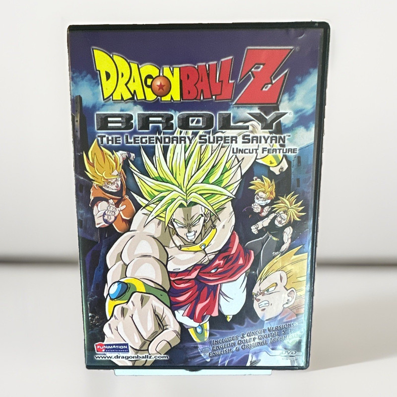 FUNimation Dragon Ball Z: Broly Legendary Super Saiyan Uncut DVD Sub/Dub