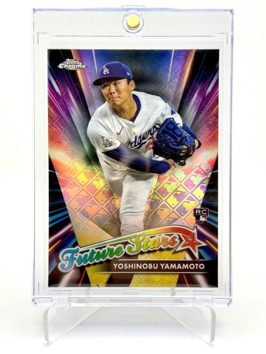 2024 Topps Chrome Logofractor Edition - Yoshinobu Yamamoto #FSLE-8