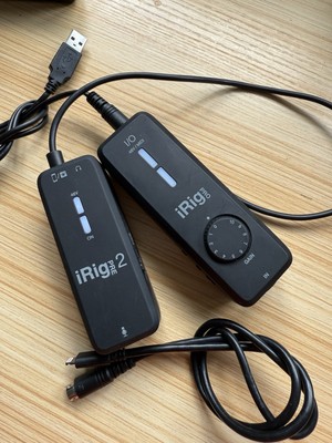IK Multimedia iRig Bundle Pocket Audio Interface USB MIDI für mobile Aufnahme