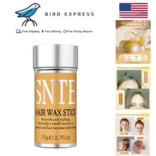 Hair Wax Stick for Frizz Control and Styling 2.7 Oz Gel Tamer for Flyaways