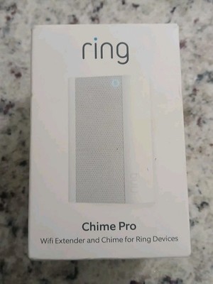  Ring Chime Pro Wi-Fi Extender for Smart Doorbell - White (BRAND NEW SEALED!)