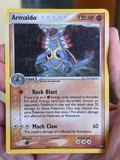 POKEMON ARMALDO 1/108 RARE COSMOS HOLOFOIL MP LEGENDS AWAKENED NM CARD