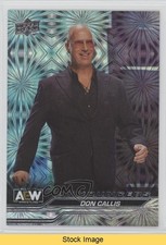 2024 Upper Deck AEW All Elite Wrestling Announcers Pyro Don Callis #93 READ 1i7h