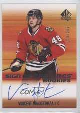2015 SP Authentic Sign of the Times Rookies 179/299 Vincent Hinostroza Auto 1e15