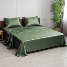 Bamboo Viscose King Sheet Set - Soft, Cooling, 16" Deep Pocket