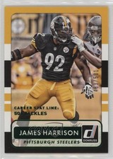 2015 Panini Donruss Stat Line Career 463/501 James Harrison #157 11h3