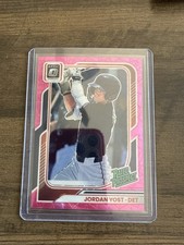 2026 Donruss Jordan Yost Rated Prospect Pink Velocity /79 Tigers #135