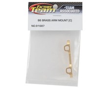 ASC91687 Team Associated B6 Factory Team Brass "C" Arm Mount 12g A1