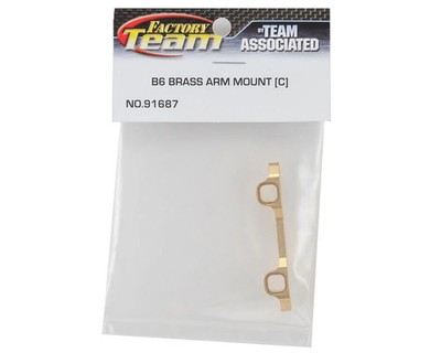 ASC91687  Team Associated B6 Factory Team Brass ''C'' Arm Mount (12g) A1