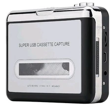  Portable Tape Player Audio Cassette to Digital Converter, 